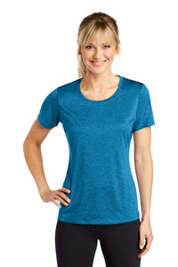 LST360  Sport-Tek® Women's Heather Contender™ Scoop Neck Tee - The Lemon Print & Design Studio 