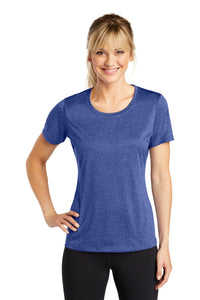 LST360  Sport-Tek® Women's Heather Contender™ Scoop Neck Tee - The Lemon Print & Design Studio 