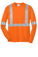 CornerStone® ANSI 107 Class 2 Long Sleeve Safety T-Shirt | CS401LS - The Lemon Print & Design Studio 