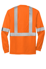 CornerStone® ANSI 107 Class 2 Long Sleeve Safety T-Shirt | CS401LS - The Lemon Print & Design Studio 