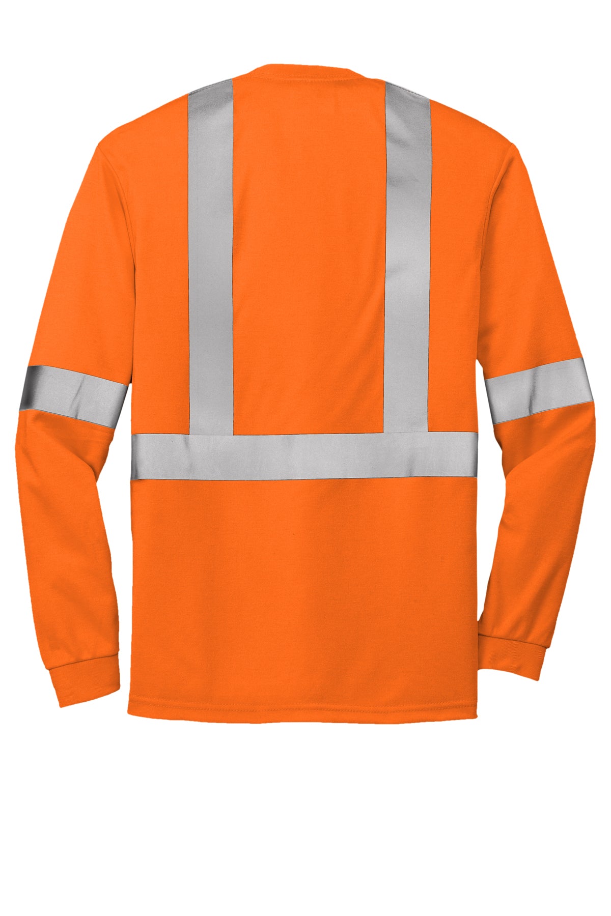 CornerStone® ANSI 107 Class 2 Long Sleeve Safety T-Shirt | CS401LS - The Lemon Print & Design Studio 