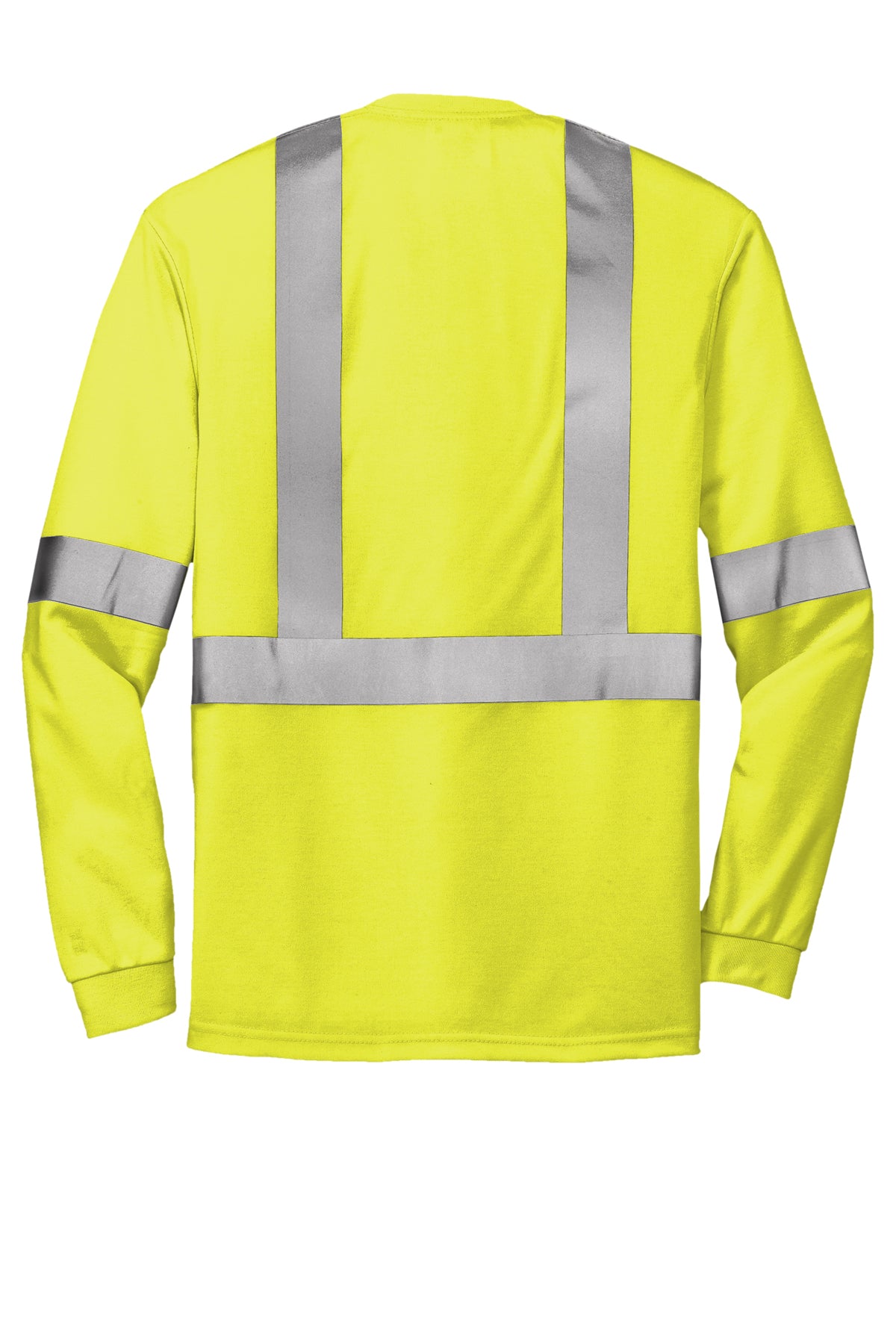 CornerStone® ANSI 107 Class 2 Long Sleeve Safety T-Shirt | CS401LS - The Lemon Print & Design Studio 