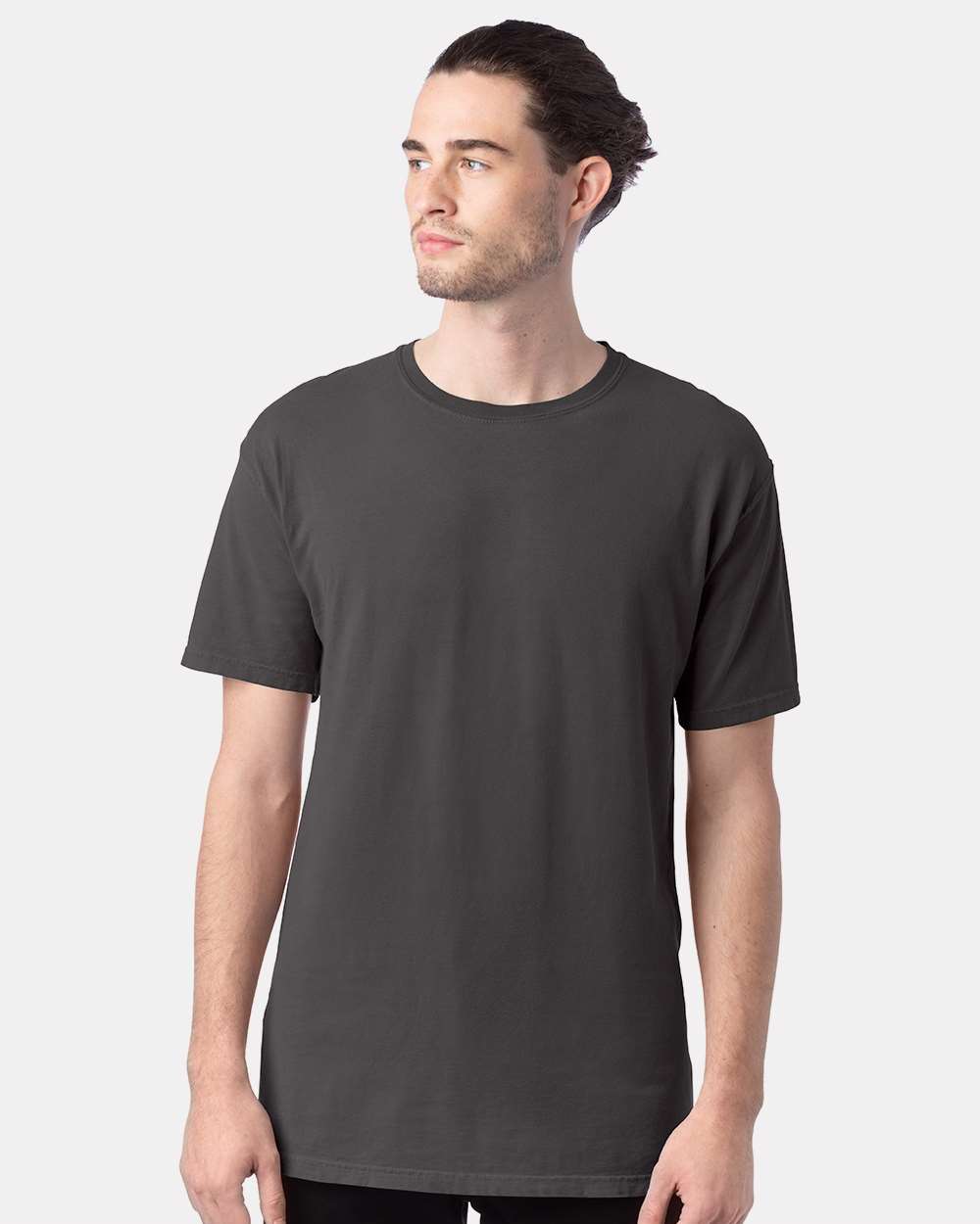 Hanes ComfortWash GDH100 Garment-Dyed T-Shirt - New Railroad Grey