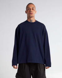Shaka Wear Unisex Max Heavyweight Oversized Long Sleeve T-Shirt - SHMOL