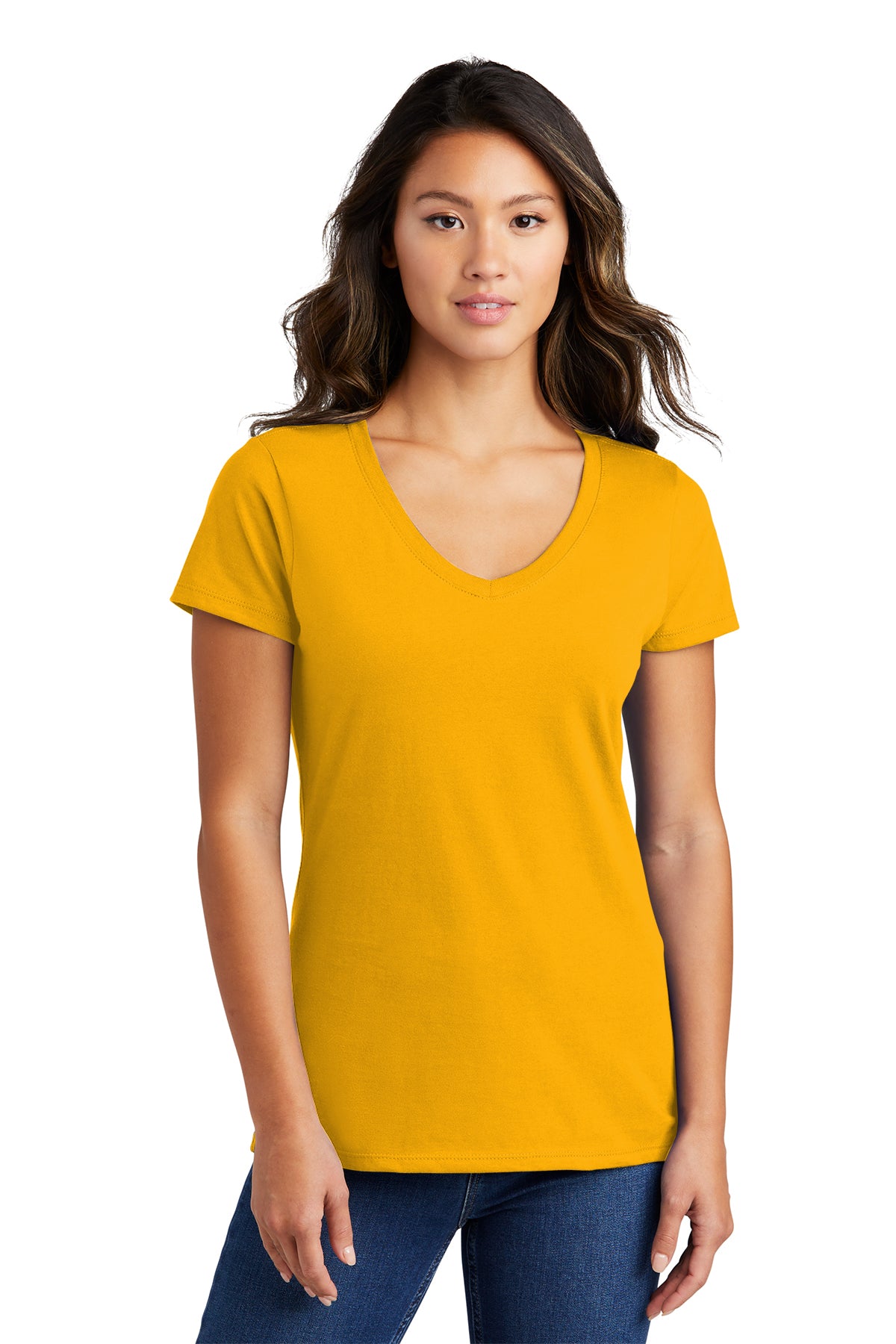 Port & Company® Women's Fan Favorite™ V-Neck Tee | LPC450V - The Lemon Print & Design Studio 