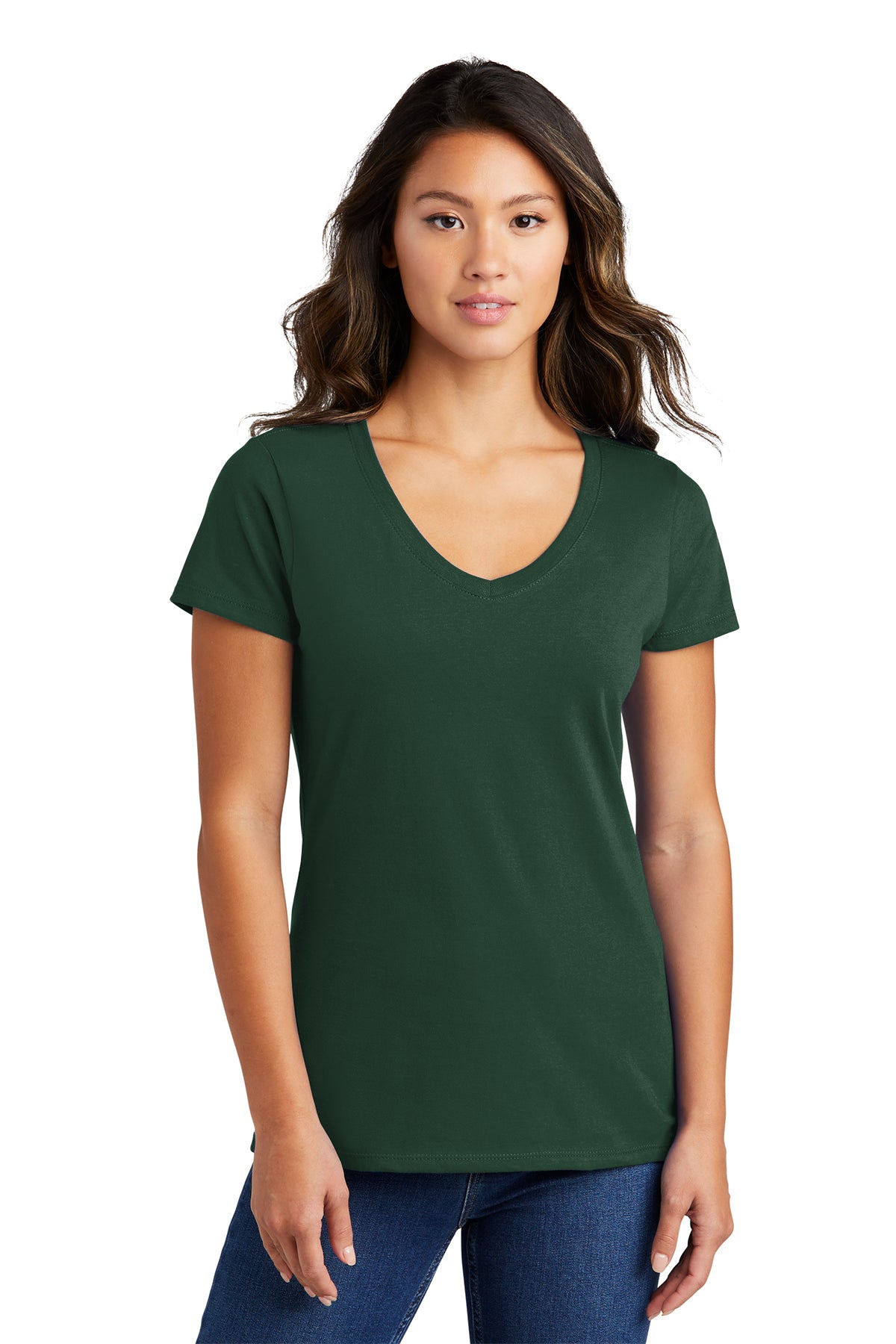 Port & Company® Women's Fan Favorite™ V-Neck Tee | LPC450V - The Lemon Print & Design Studio 