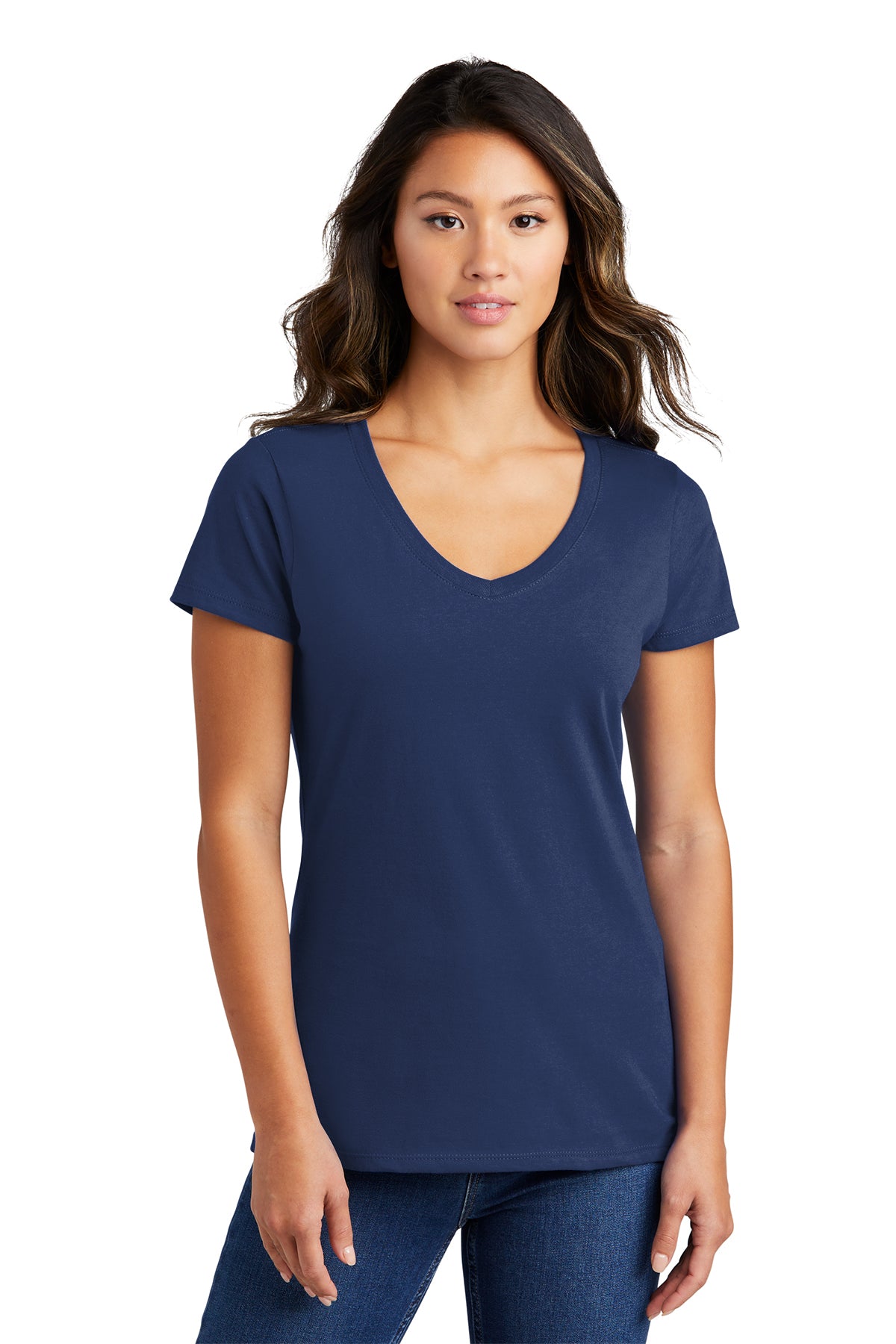 Port & Company® Women's Fan Favorite™ V-Neck Tee | LPC450V - The Lemon Print & Design Studio 