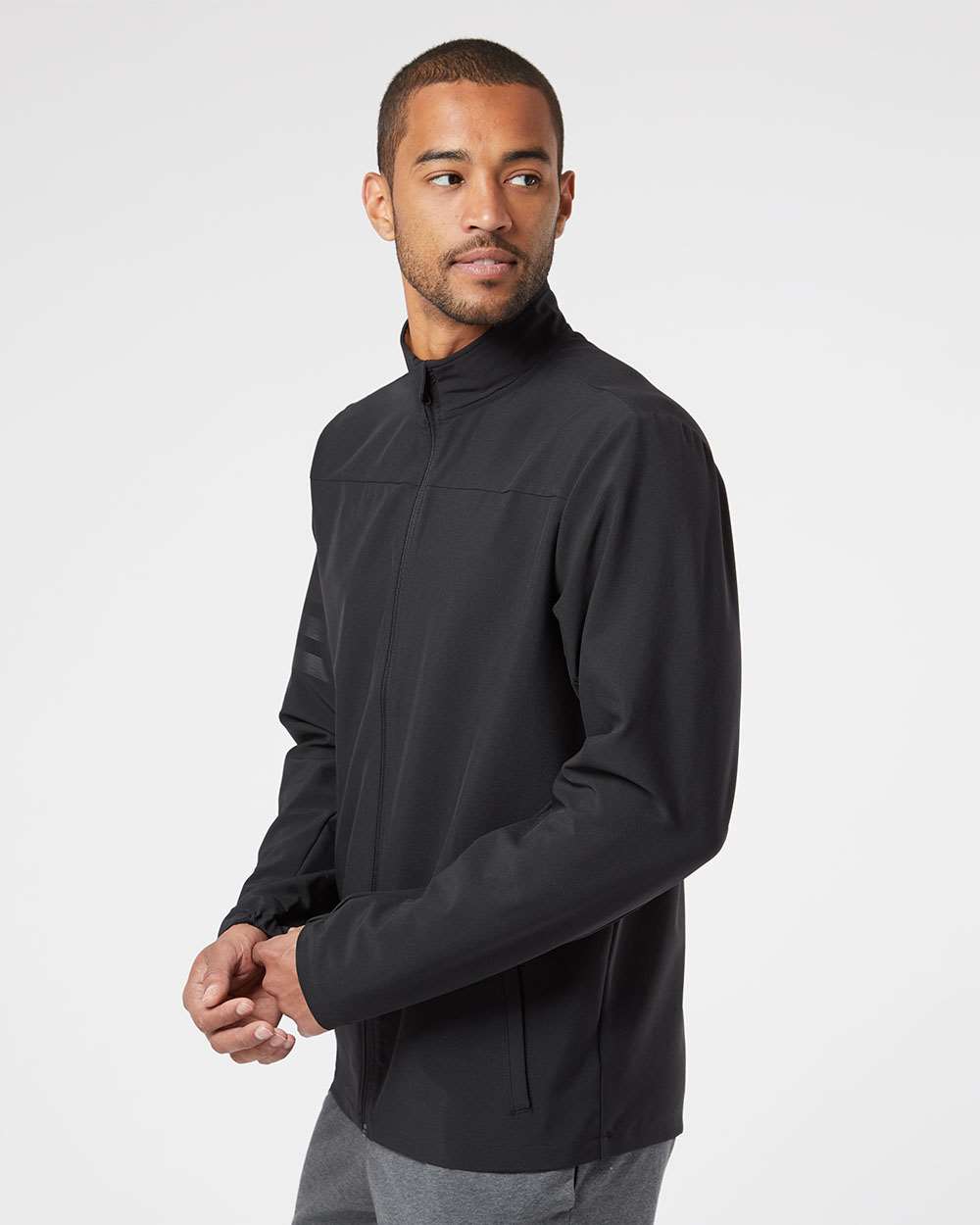 Adidas Men's Wind Resistant Full-Zip Jacket A267