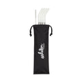 Aviana™ Poppy 4-Pack Stainless Straw Set