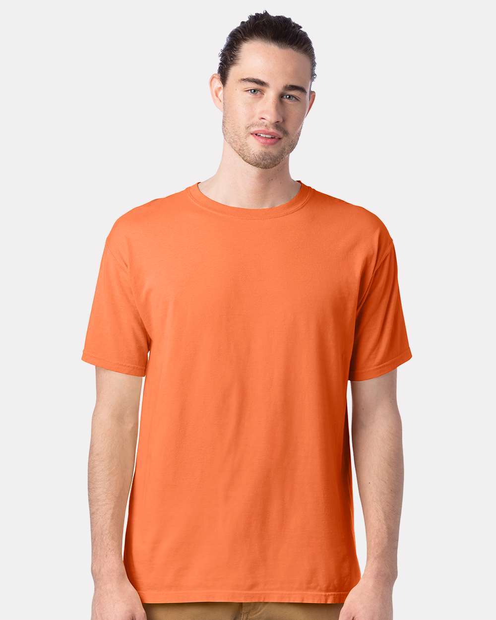 Hanes ComfortWash GDH100 Garment-Dyed T-Shirt - Horizon Orange