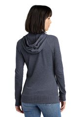 LNEA122 New Era® Women's Sueded Cotton Blend Full-Zip Hoodie