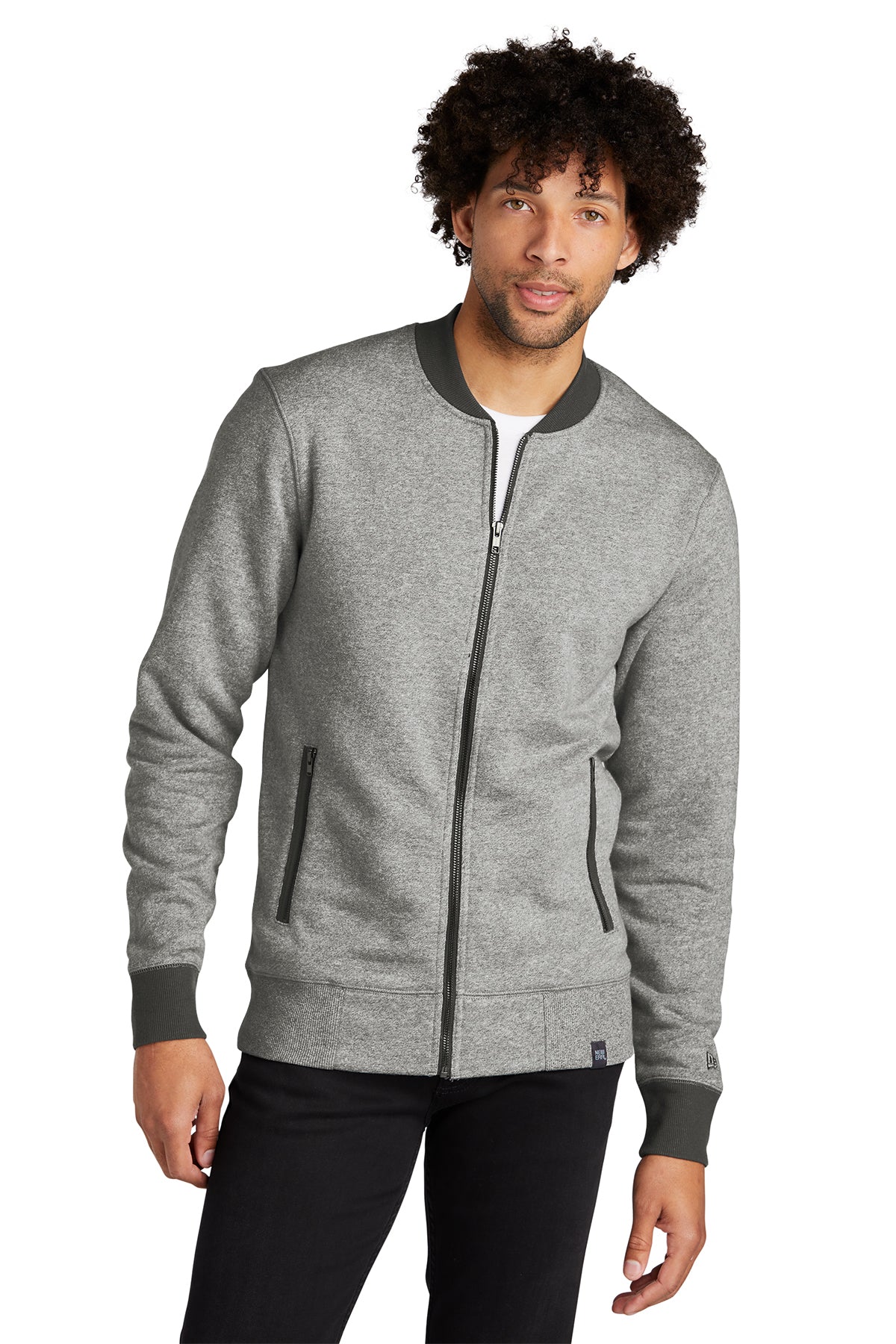 NEA503 New Era® French Terry Baseball Full-Zip