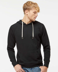 Independent Trading Co. - Unisex Lightweight Loopback Terry Hooded Pullover | SS1000 - The Lemon Print & Design Studio 