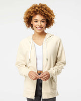Independent Trading Co. Icon Lightweight Loopback Terry Full-Zip Hooded Sweatshirt | SS1000Z - The Lemon Print & Design Studio 