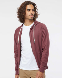 Independent Trading Co. Icon Lightweight Loopback Terry Full-Zip Hooded Sweatshirt | SS1000Z - The Lemon Print & Design Studio 