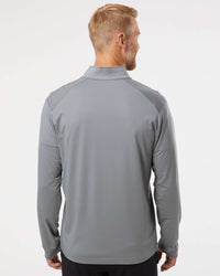 Adidas Men's Ultimate365 Lightweight Shoulder Stripe Quarter-Zip Pullover A520
