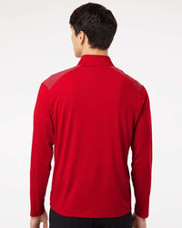 Adidas Men's Ultimate365 Lightweight Shoulder Stripe Quarter-Zip Pullover A520