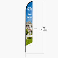 Feather Angled Flag