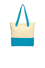 Port Authority ®  Colorblock Cotton Tote. BG414