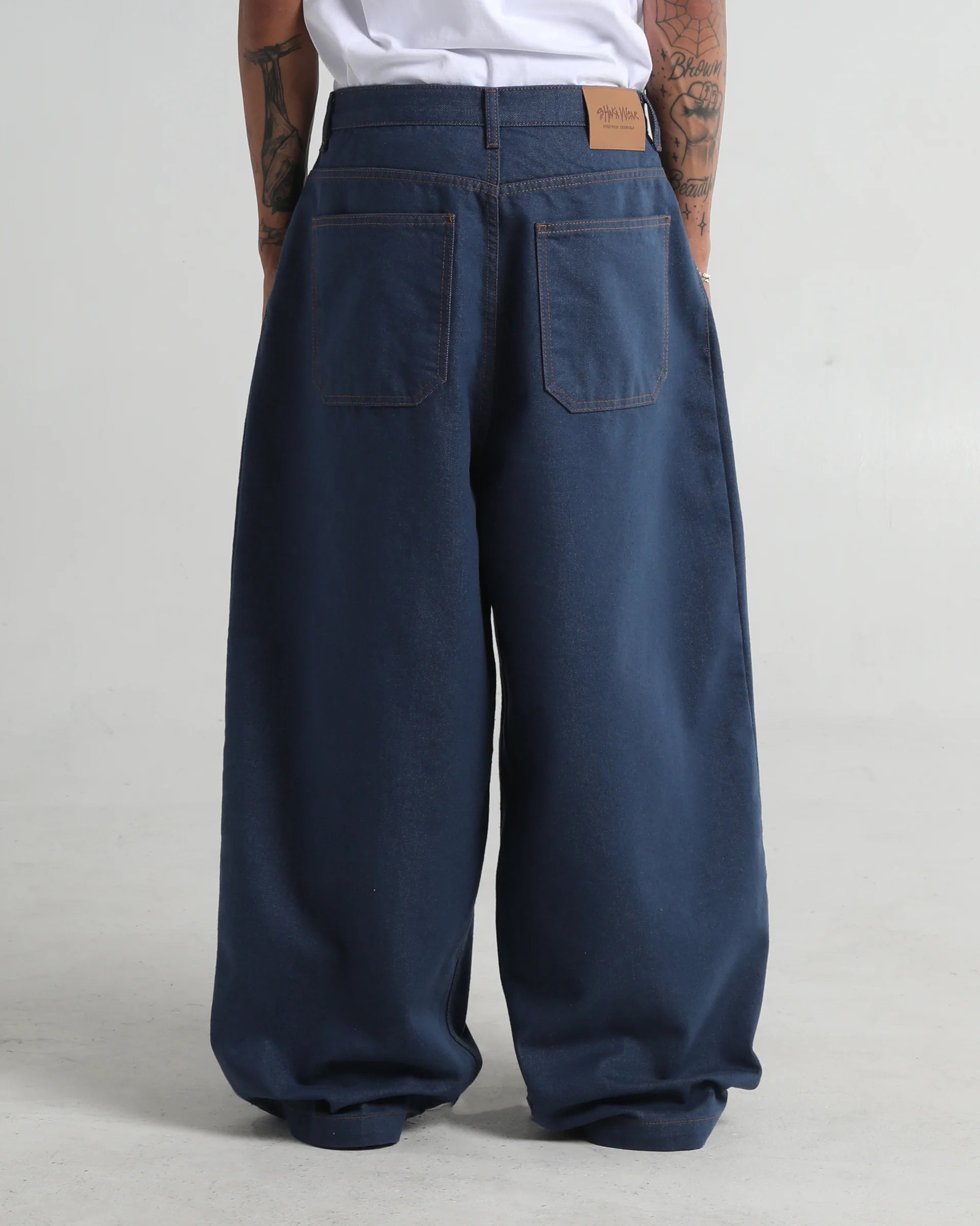 Shaka Wear Balloon Denim Pants