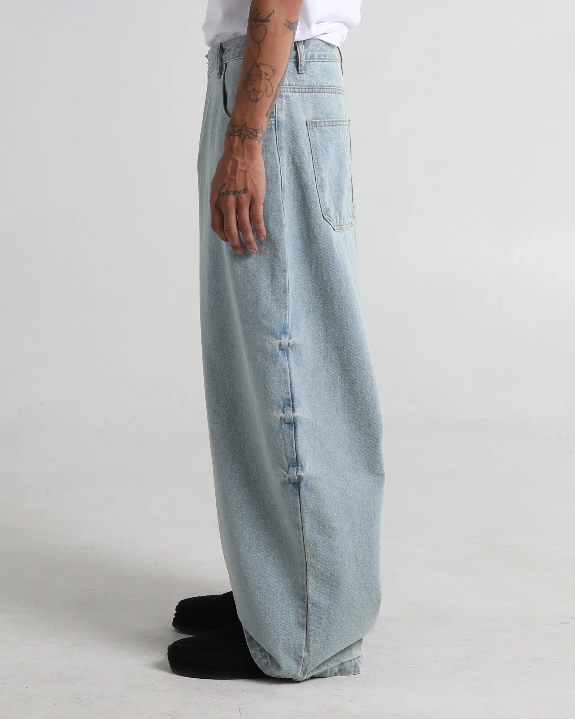 Shaka Wear Balloon Denim Pants