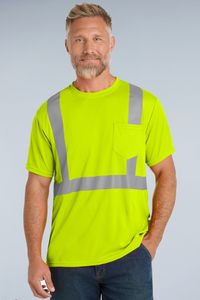 CornerStone® ANSI 107 Class 2 Mesh Tee | CS200 - The Lemon Print & Design Studio 
