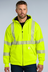 Carhartt® ANSI 107 Class 3 Lined Full-Zip Sweatshirt | CT104988 - The Lemon Print & Design Studio 