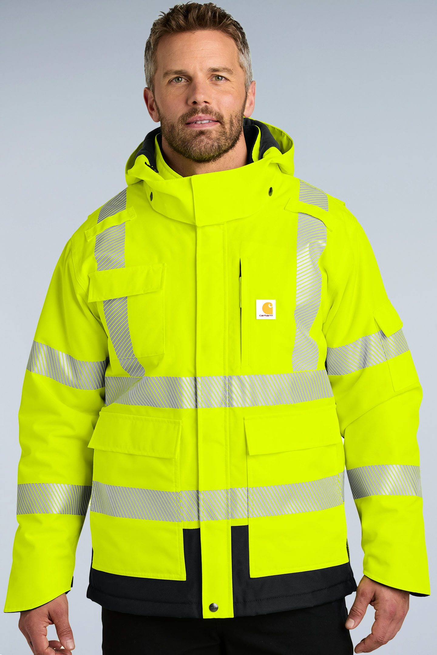 Carhartt® ANSI 107 Class 3 Waterproof Heavyweight Insulated Jacket | CT106694 - The Lemon Print & Design Studio 