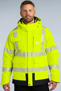 Carhartt® ANSI 107 Class 3 Waterproof Heavyweight Insulated Jacket | CT106694 - The Lemon Print & Design Studio 