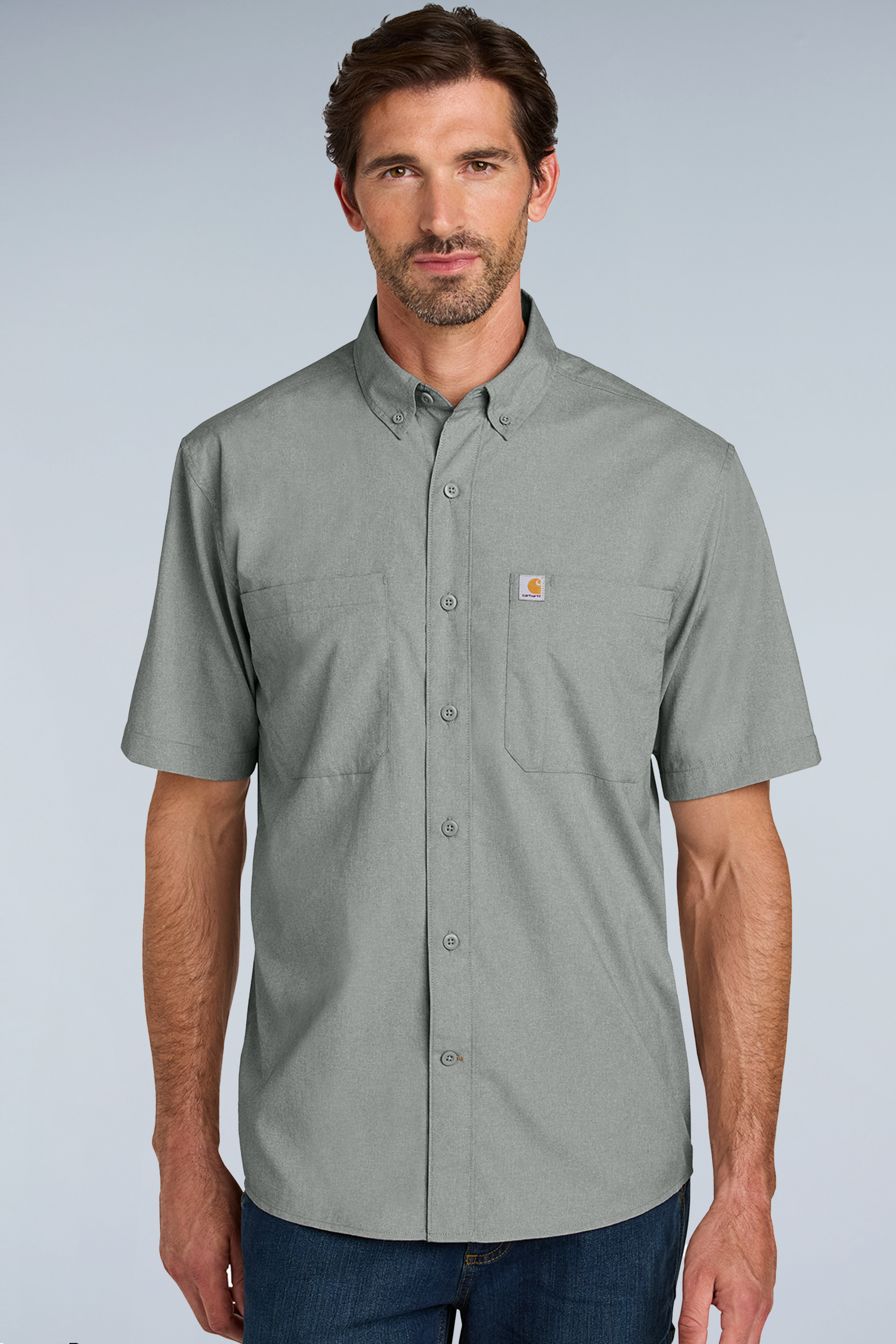 Carhartt Force® Sun Defender™ Short Sleeve Shirt | CT107107 - The Lemon Print & Design Studio 