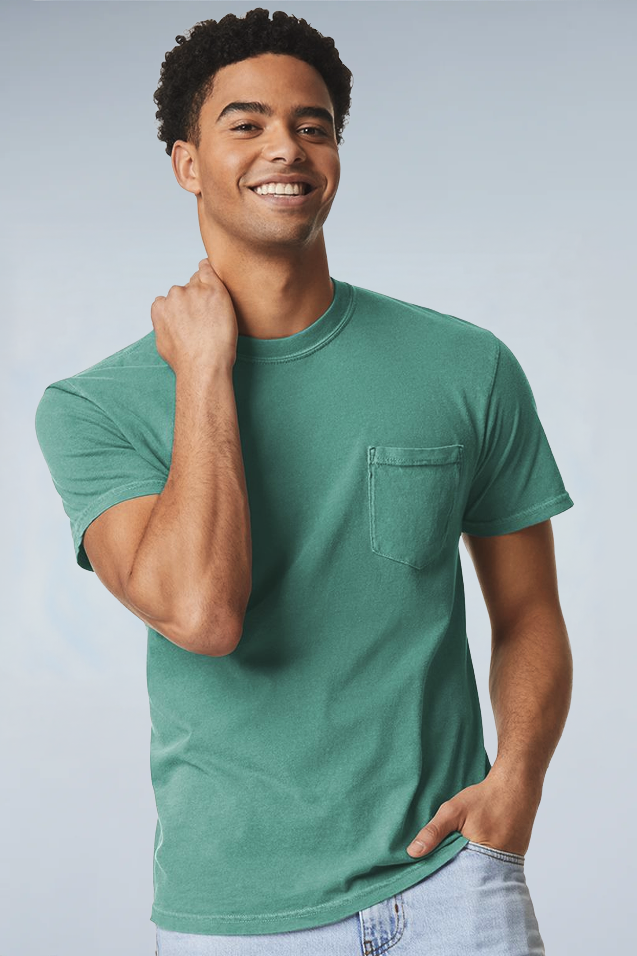 Comfort Colors Unisex Garment-Dyed Heavyweight Pocket T-Shirt - 6030