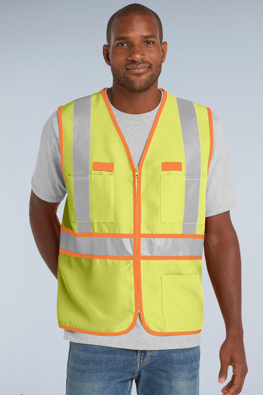 CornerStone® - ANSI 107 Class 2 Dual-Color Safety Vest | CSV407