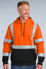 CornerStone® ANSI 107 Class 3 Heavy-Duty Fleece Pullover Hoodie | CSF301 - The Lemon Print & Design Studio 