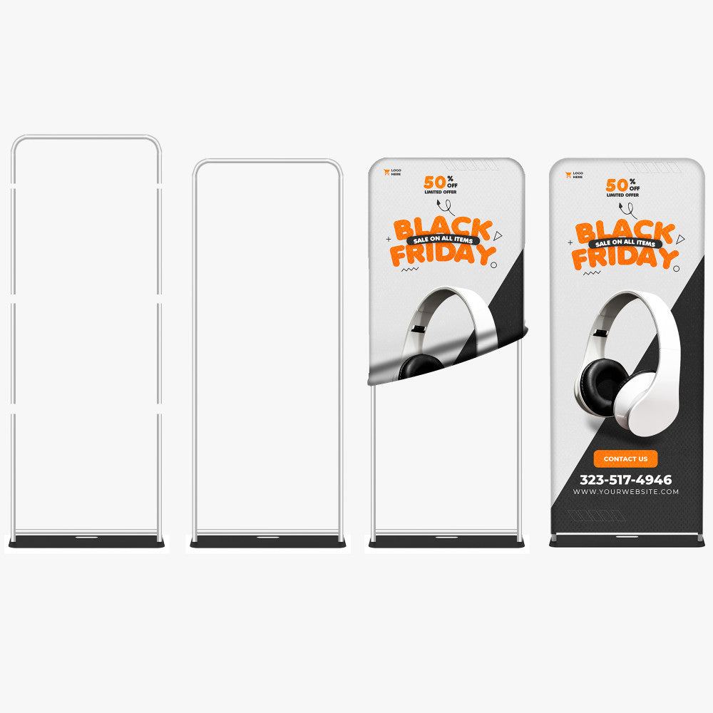 Tension Fabric Banner Display - The Lemon Print & Design Studio 