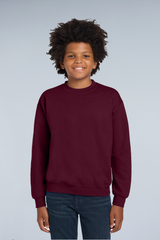 Gildan® - Youth Heavy Blend™ Crewneck Sweatshirt | G180B - The Lemon Print & Design Studio 