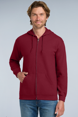 G186 Gildan® - Heavy Blend™ Full-Zip Hooded Sweatshirt - The Lemon Print & Design Studio 