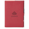Genuine Leather Refillable Journal Combo