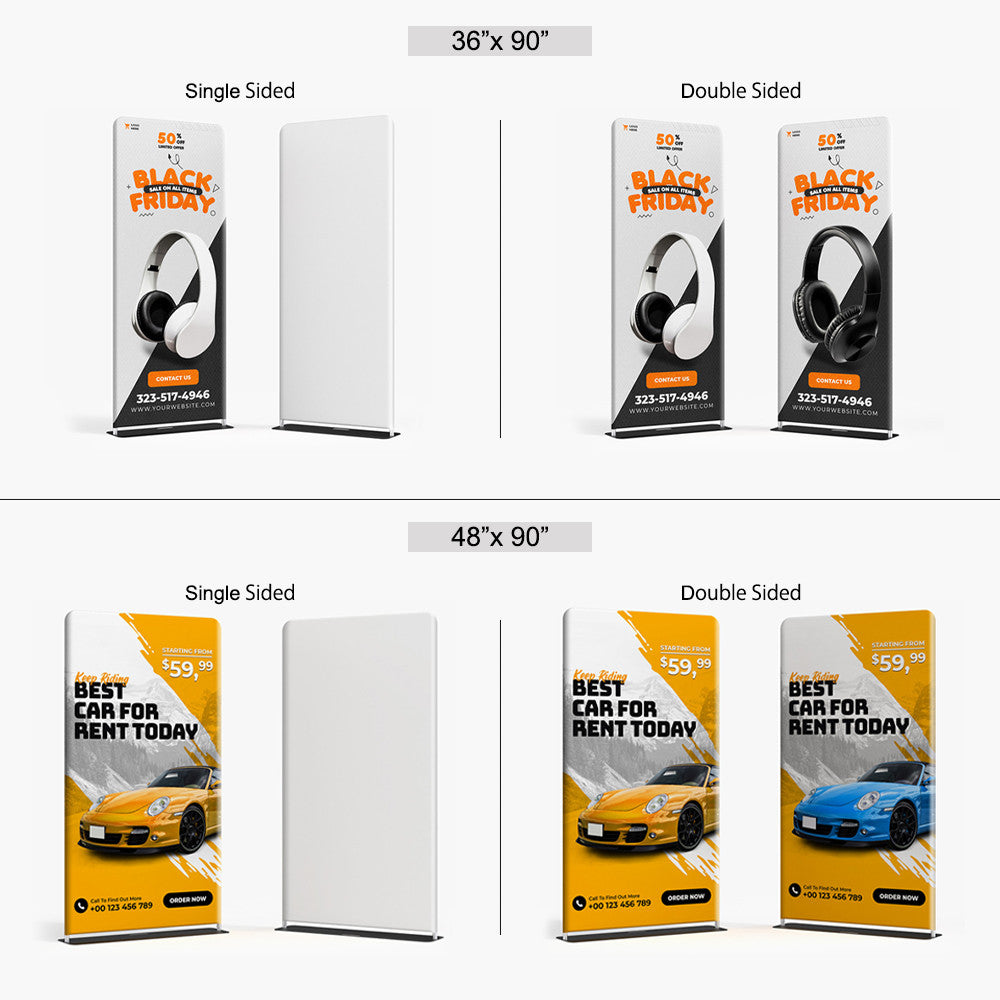 Tension Fabric Banner Display - The Lemon Print & Design Studio 