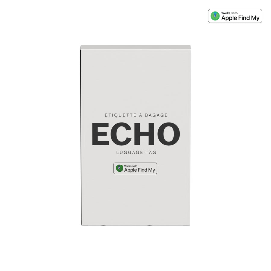Echo Luggage Tag With Apple Find My