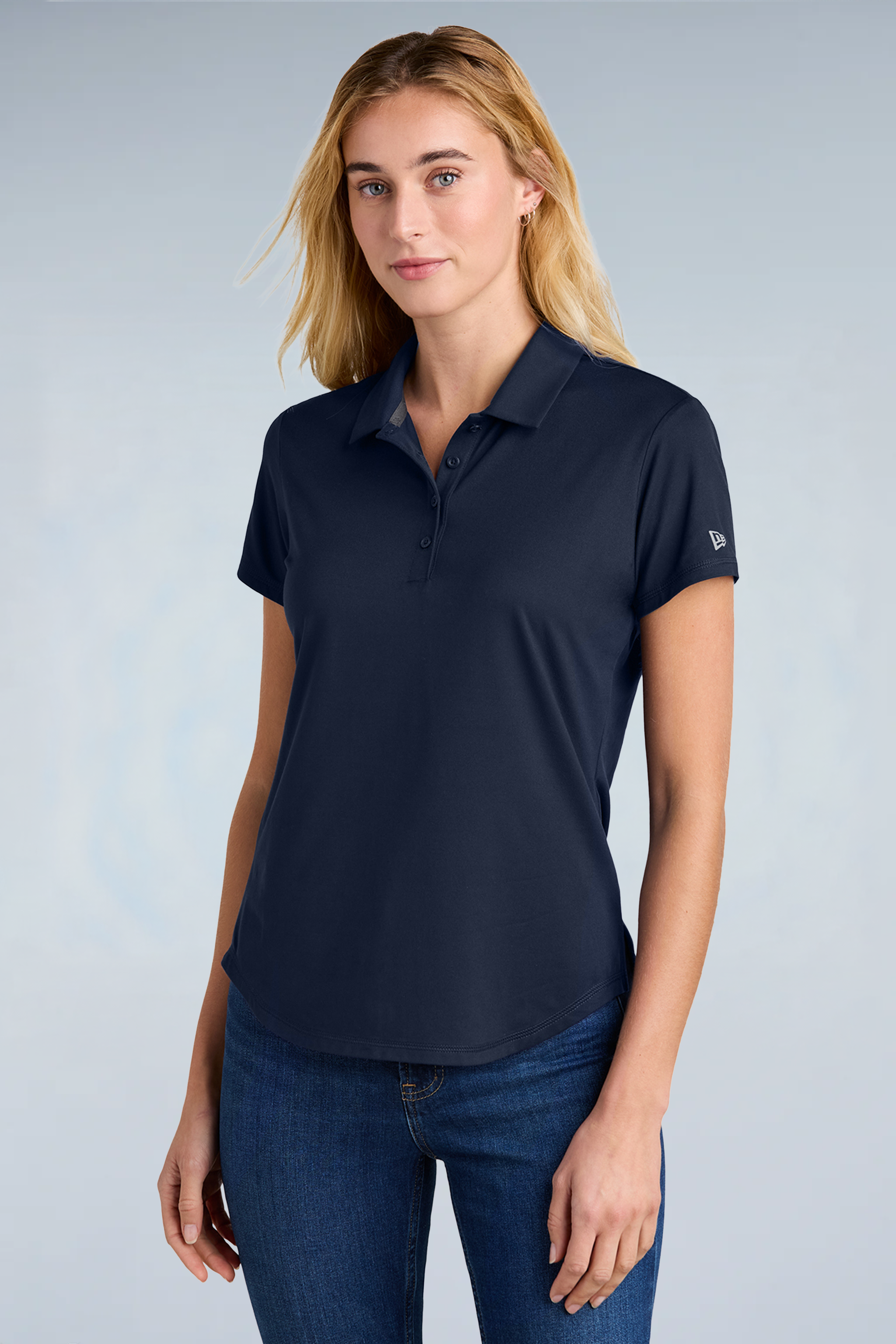 LNEA225 New Era® Women’s Power Polo