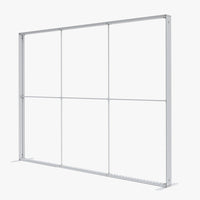 10ft SEG Backlit Fabric Display – Illuminated Trade Show Wall