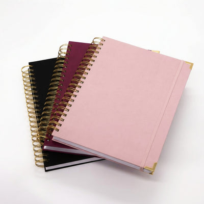 Luna A4 Hard Cover Spiral Journal