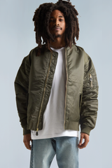 Shaka Wear Unisex Bomber Jacket - SHBJ