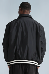 Shaka Wear Unisex Collared Varsity Jacket - SHCVBJ
