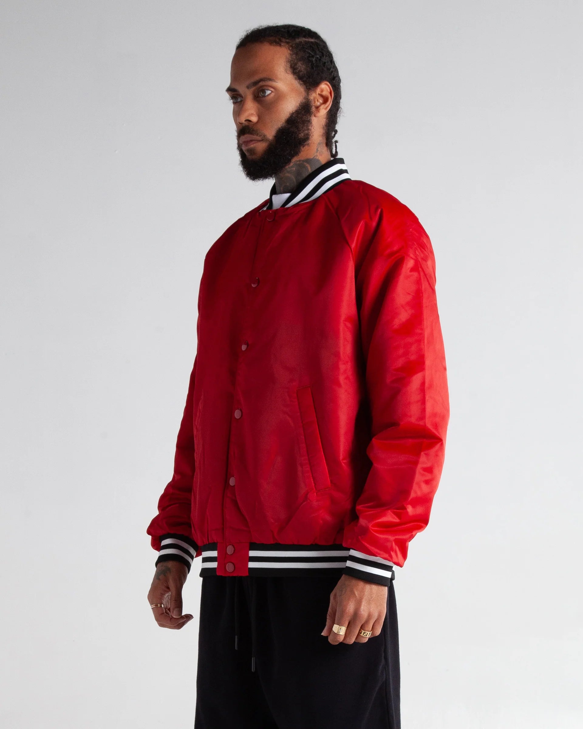 Shaka Wear Unisex Varsity Bomber Jacket - SHVBJ
