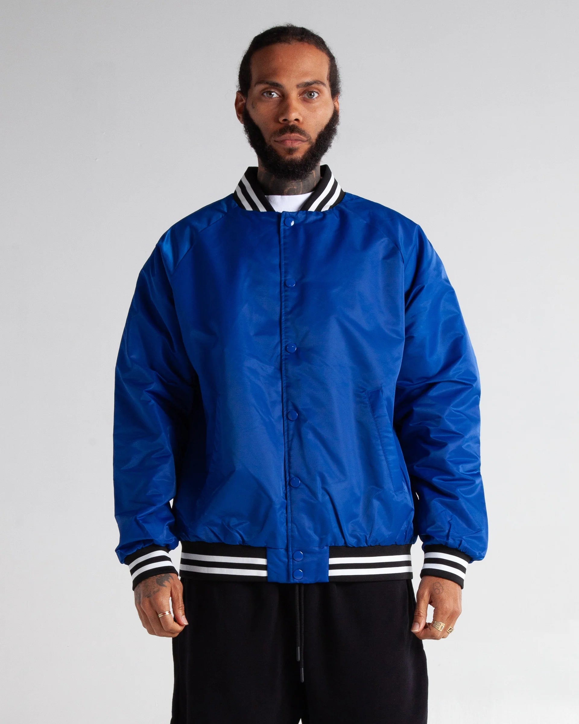 Shaka Wear Unisex Varsity Bomber Jacket - SHVBJ