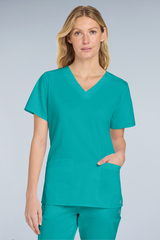 Wink® Women’s WorkFlex™ V-Neck Top | WW4560 - The Lemon Print & Design Studio 