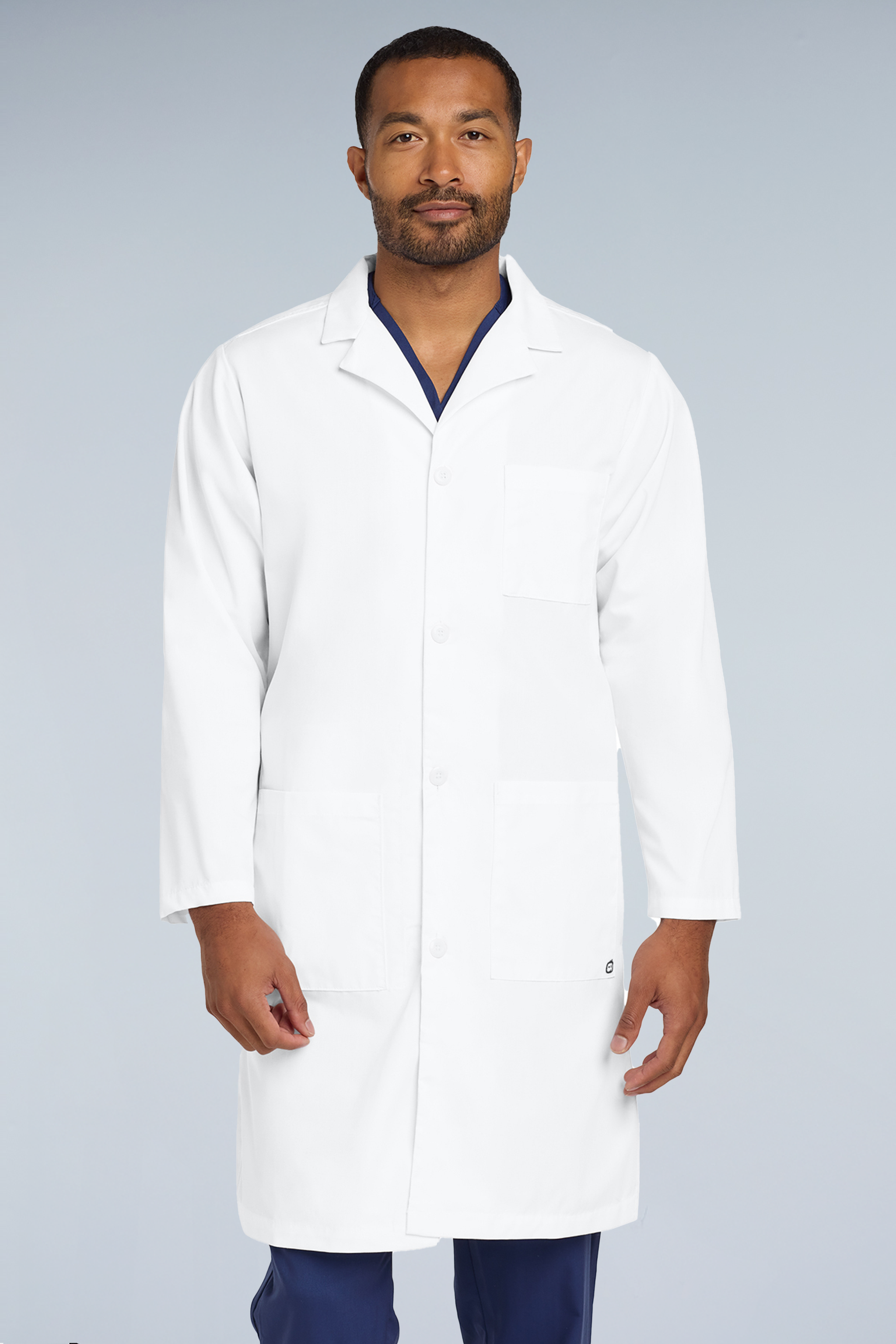 Wink® Men's Long Lab Coat | WW5172 - The Lemon Print & Design Studio 