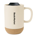 Valo Ceramic Lidded Mug - 14 Oz.
