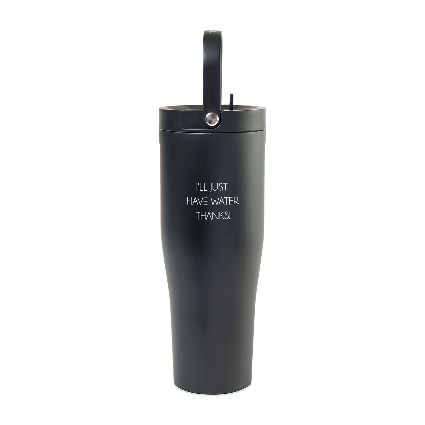 CORKCICLE® Go Cup XL - 30 Oz. - Matte Black | Custom Branded | Lemon Print